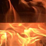 Gedicht: Ach, wenn die Liebe nur bliebe. Aber wie kann sie das, wenn das Feuer lodert, es aber keinen Rauch gebiert? Dann ist die Liebe perdue.